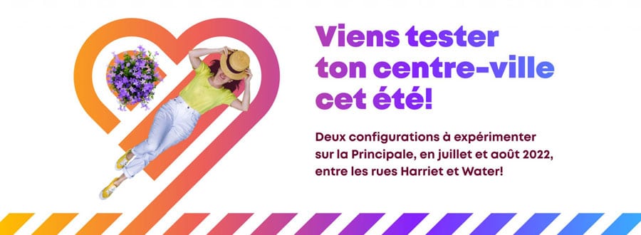 Inauguration des aménagements transitoires au centre-ville