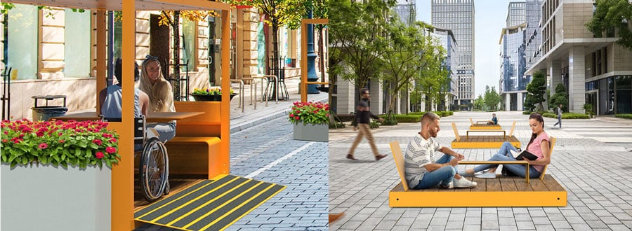 Communiqué de presse : Aménagements transitoires au centre-ville de Lachute