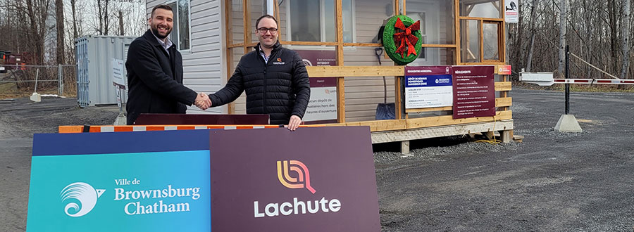 Partenariat entre Lachute et Brownsburg-Chatham pour le service d’écocentre