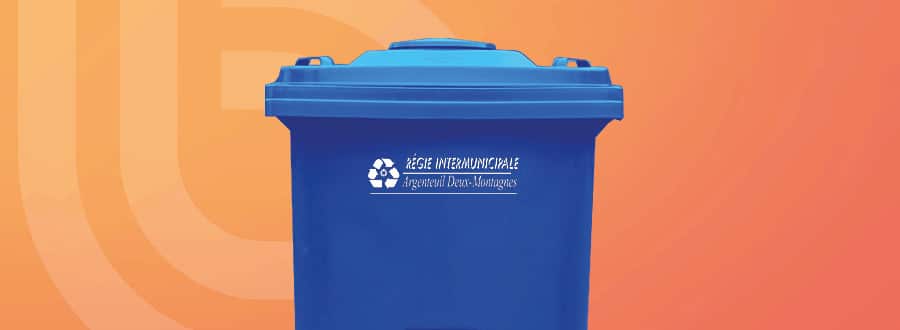 Collectes de recyclables (bac bleu)